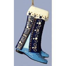 Pants and Blue Suede Shoes Ornament