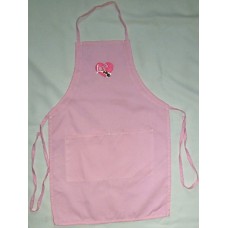 I Love Lucy Chocolate Factory Pink Kitchen Apron
