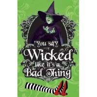 Wizard of Oz Wicked Bad Thing Die Cut Magnet Set