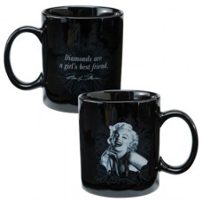 Marilyn Diamonds Black Mug