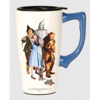 Wizard of Oz Characters Travel Mug