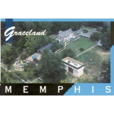Graceland Aerial Postcard