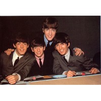 Young Beatles Postcard