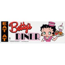Betty's Diner Bumpersticker