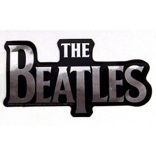 Beatles Logo Chrome Sticker