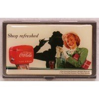 Coca Cola Business Card Tin Box
