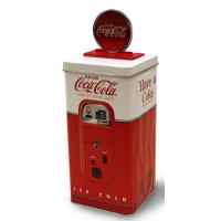 Coca Cola Vending Machine Tin Bank